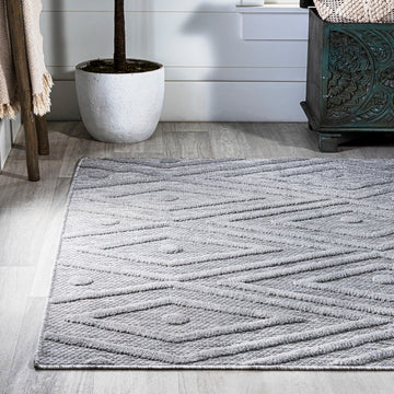 Balansat Moroccan Diamond Indoor/outdoor Area Rug